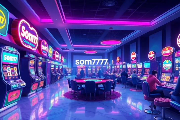 Experience the thrill at som777 with vibrant casino visuals featuring engaging gaming moments.