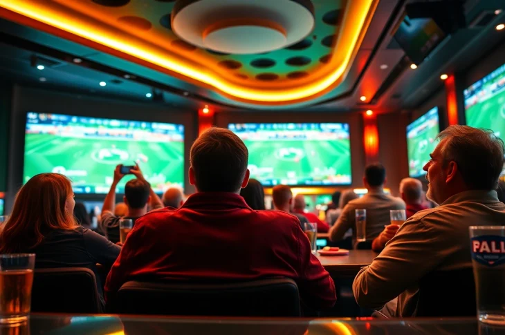 Engage with the thrilling sports betting experience at https://taikubet.nl/ in a dynamic lounge filled with excitement.