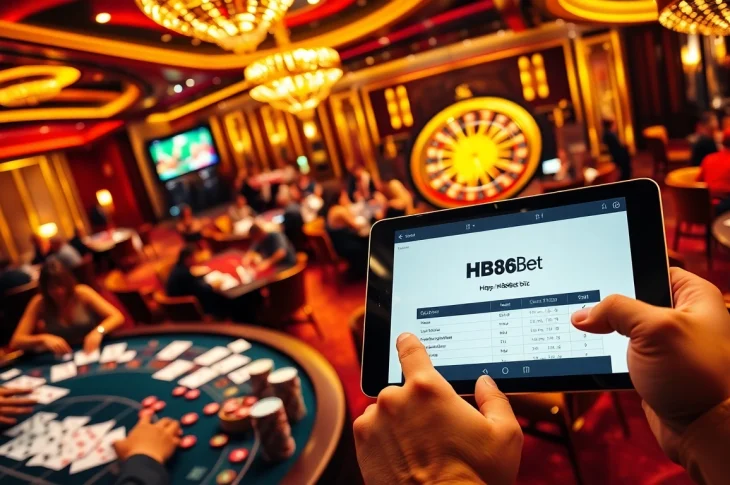 Players engaged in an exciting game at the casino, showcasing strategy at https://hb88bet.biz/ to maximize winnings.