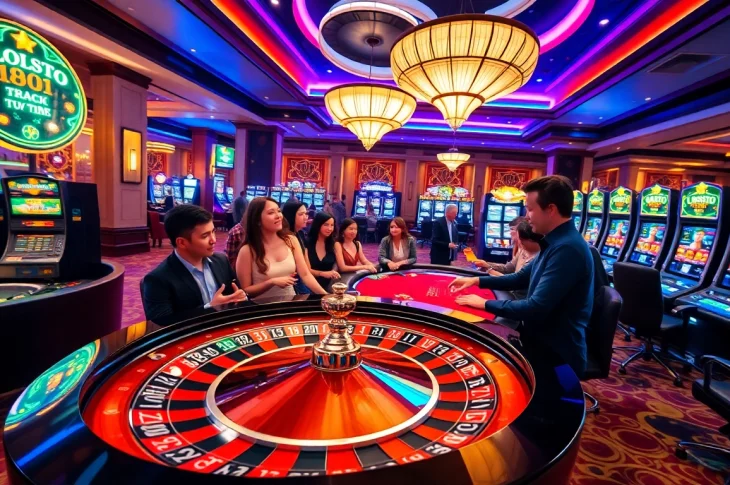 Excited players experience thrilling wins at top 10 nhà cái uy tín casino tables.
