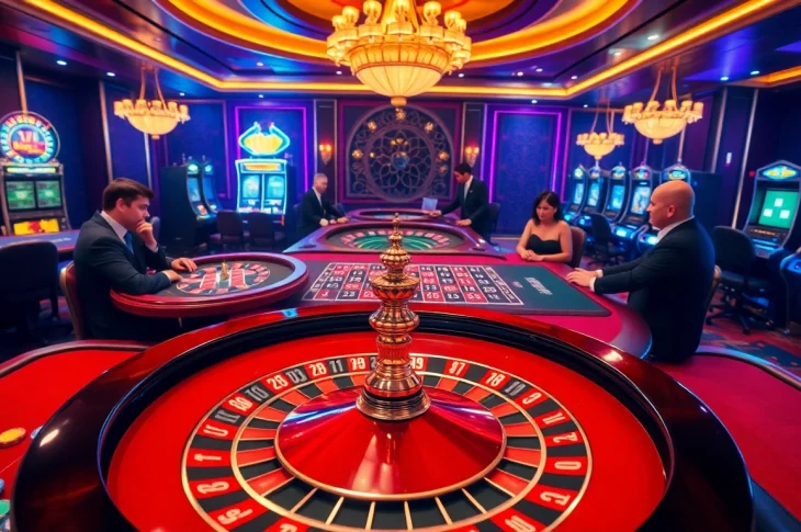 Experience thrilling gameplay at https://123bvi.org/ with vibrant casino tables, chips, and players in action.