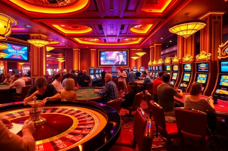 Experience thrilling gameplay at https://loto188fun.me/ with vibrant casino activities, including poker and roulette.